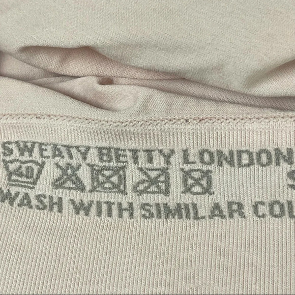 Sweaty BETTY dharana yoga tee pink small - Picture 5 of 8